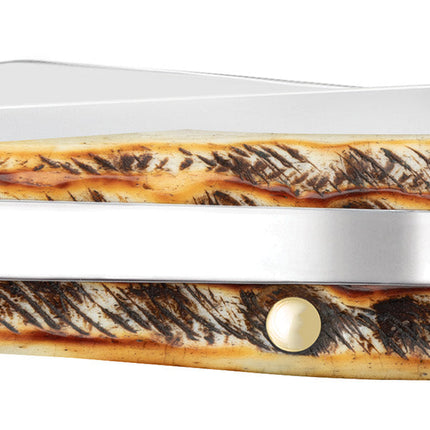 Case CA5968 - Case 6.5 BoneStag®  Trapper with Pocket Clip