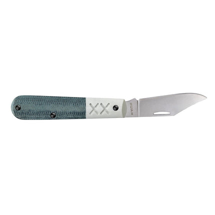 Case® Crossroads™ XR Barlow Pocket Knife — Blue Denim Canvas Laminate & White G-10 (2026 Limited Edition)