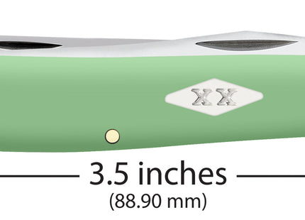 Case CA63831 - Smooth Mint Green Synthetic Mini Trapper