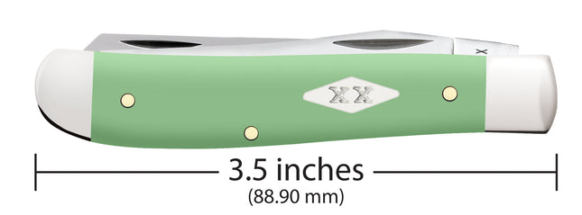 Case CA63831 - Smooth Mint Green Synthetic Mini Trapper