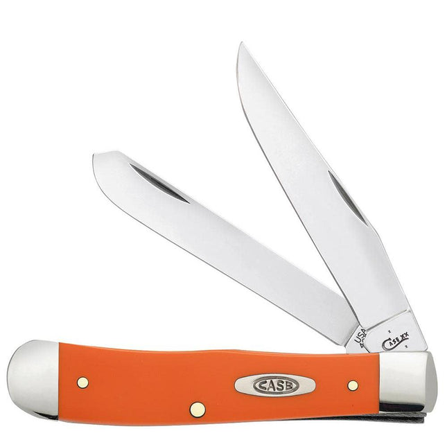 Case® | Orange Synthetic Trapper Knife by caseknives