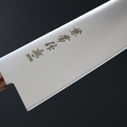 Kanetsune Santoku Knife KC 360 Japanese All Purpose Kitchen Knife With DSR 1K6 Stainless Steel Blade And Wood Handle by Kanetsune