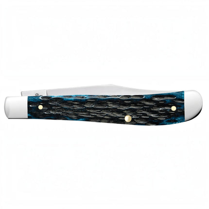Case XX Slimline Trapper Pocket Knife (Mediterranean Blue Bone, CA51865) by Case®