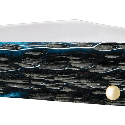 Case XX Slimline Trapper Pocket Knife (Mediterranean Blue Bone, CA51865) by Case®