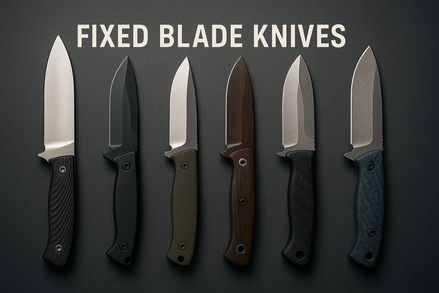 Fixed Blade Knives Banner