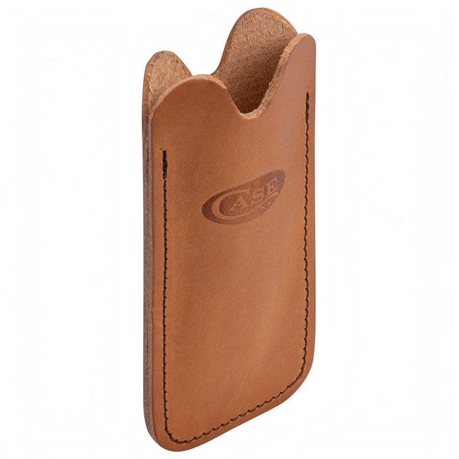 Case® Genuine Brown Leather Knife Slip – Case XX Logo, Made in USA