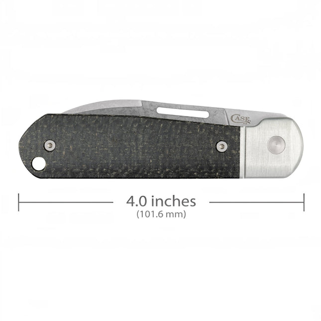 Case® Highbanks® Slipjoint – Black Burlap Micarta® | CPM-20CV | CA42230