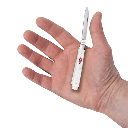 Case® Standard Jig White Synthetic SparXX™ Baby Doc Pocket Knife