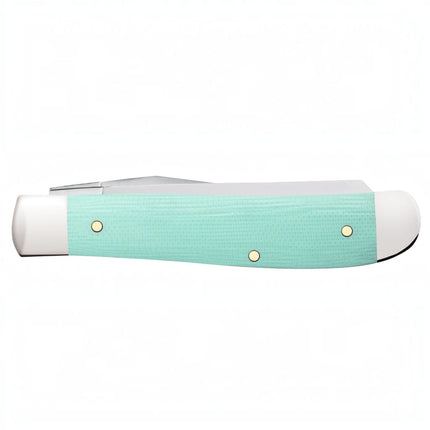 Case® Smooth Tiffany Blue G-10 Mini Trapper Pocket Knife