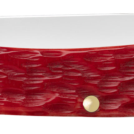 Case CA31945 - Peach Seed Jig Dark Red Bone CS Sod Buster® Jr