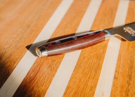 Perfect Edge Cutlery Dragon Fire Kanzai Kiritsuke (230mm 9.0”) by PEC