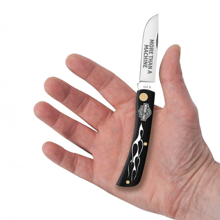 Case x Harley-Davidson Embellished Black Synthetic Sod Buster Jr Pocket Knife
