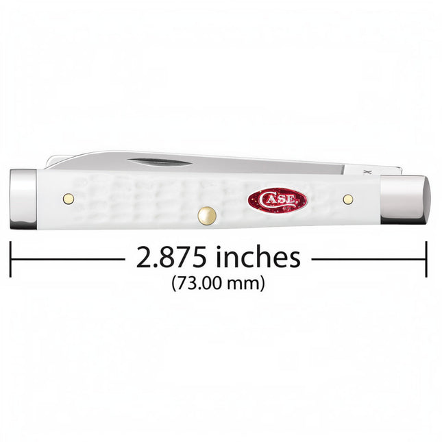 Case® Standard Jig White Synthetic SparXX™ Baby Doc Pocket Knife