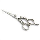 Mirage Samurai silver gothic hair-cutting scissor