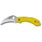 DRAGONFLY 2 SALT--LIGHTWEIGHT YELLOW/HANDLE/H1/HAWKBILL/ SPYDEREDGE by Spyderco