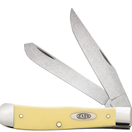 Case® | Yellow Synthetic Trapper Knife by caseknives