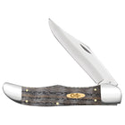 Case® Smooth Black Curly Oak Wood Folding Hunter Pocket Knife