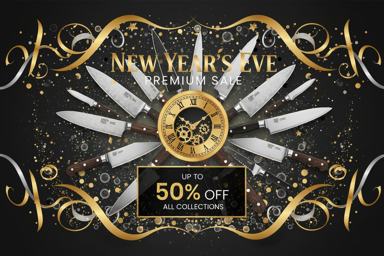 New Year's Eve Knife Sale Banner