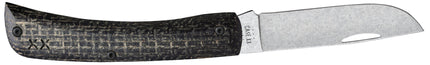 Case® | Crossroads™ Black Burlap Laminate XR Sod Buster® Jr with Dayglow G-10 by Case
