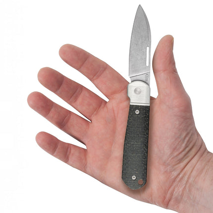 Case® Highbanks® Slipjoint – Black Burlap Micarta® | CPM-20CV | CA42230