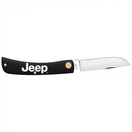 Case® x Jeep® Smooth Black Synthetic Sod Buster® Jr Pocket Knife