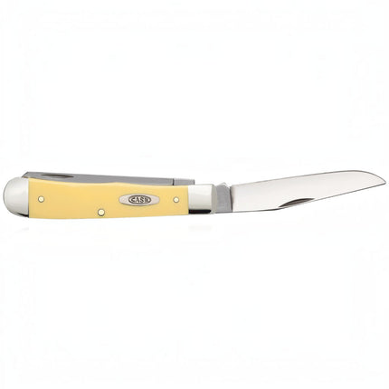 Case® | Yellow Synthetic Trapper Knife by caseknives