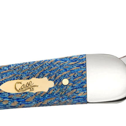 Case® | Smooth Blue Sycamore Wood Seahorse Whittler by caseknives