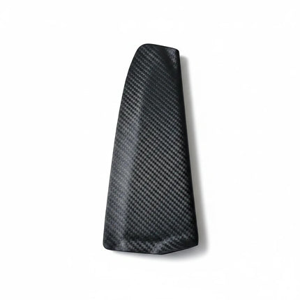 Razor Sharp AZ 8-inch knife saya with a black carbon fiber textured Kydex shell for Meglio Gyuto and Kiritsuke blades.