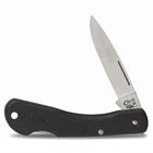 Razor Sharp AZ Case Mini Blackhorn pocket knife with a black synthetic handle and locking stainless steel drop point blade