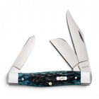 Razor Sharp AZ Case XX Stockman knife with Mediterranean blue peach seed jigged bone handle and three steel blades