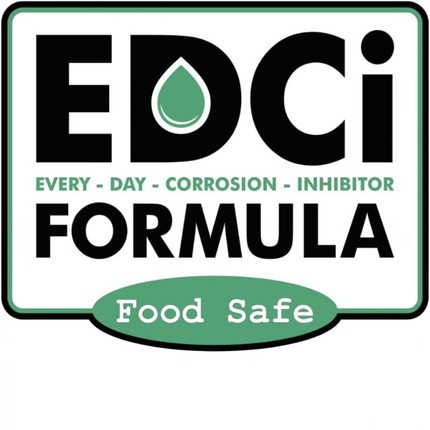 Razor Sharp AZ EDCI Formula logo for food-safe knife corrosion inhibitor