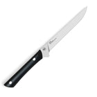 Razor Sharp AZ Kai Pro by Shun 6-inch flexible fillet knife with German stainless steel blade and black POM handle.