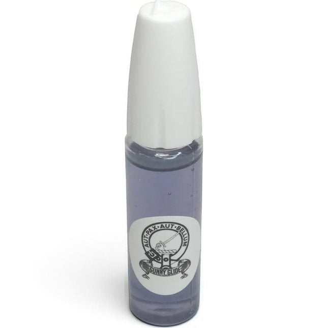 Razor Sharp AZ Gunny Glide 15ml graphene and h-BN lubricant bottle for precision hardware maintenance