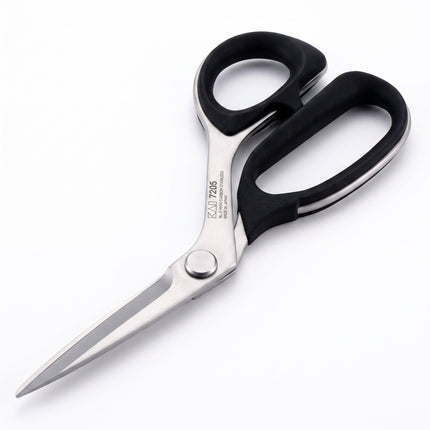 Razor Sharp AZ Kai 7205 8-inch professional shears with high-carbon stainless steel blades and ergonomic black grips.