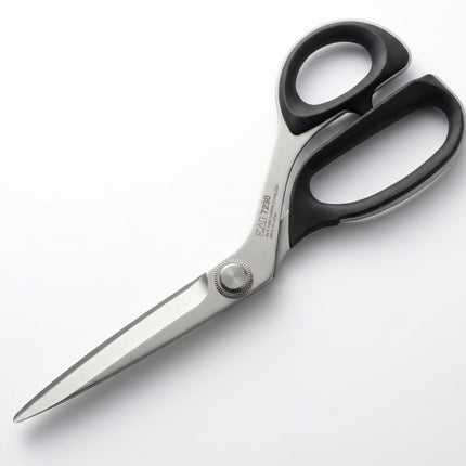 Razor Sharp AZ Kai 7230 9-inch professional sewing shears with high-carbon stainless steel blades and ergonomic handles.