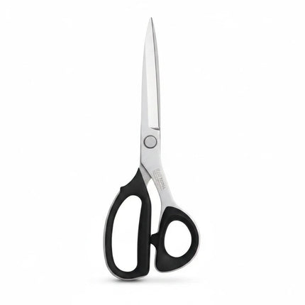 Razor Sharp AZ Kai 7250SL 10" professional slim line shears with high carbon stainless steel blades and black ergonomic handles.