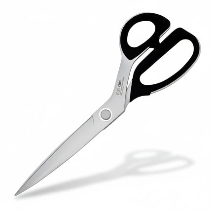 Razor Sharp AZ Kai 7280 11-inch professional stainless steel shears with ergonomic black Santoprene grip handles