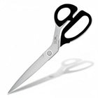 Razor Sharp AZ Kai 7280 11-inch professional shears with stainless steel blades and ergonomic black Santoprene handles.