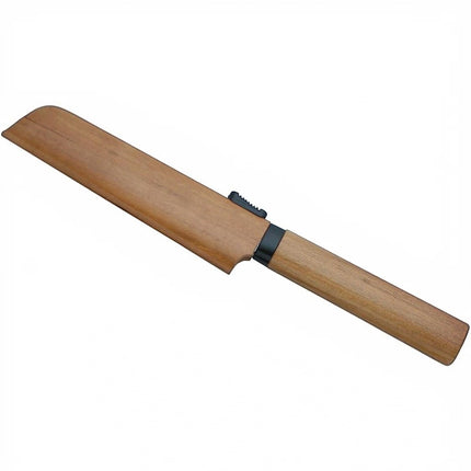 Razor Sharp AZ Kanetsune ST-100 Japanese paring knife with wild cherry wood handle and sheath