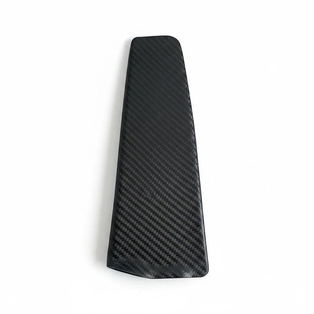 Razor Sharp AZ Meglio Knives 6.5-inch black carbon fiber Kiritsuke saya with a slim, protective Kydex design.