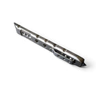 Razor Sharp AZ Ti-Pry Pocket Edition titanium pry bar with integrated pocket clip and tungsten carbide glass breaker.