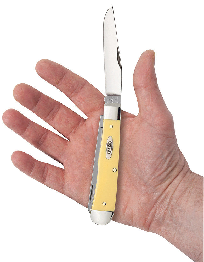 Case® | Yellow Synthetic Trapper Pocket Knife