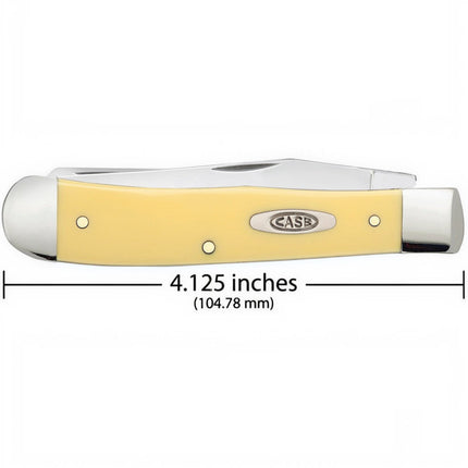 Case® | Yellow Synthetic Trapper Knife by caseknives