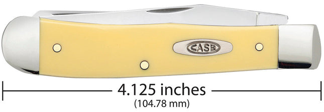 Case® | Yellow Synthetic Trapper Knife by caseknives