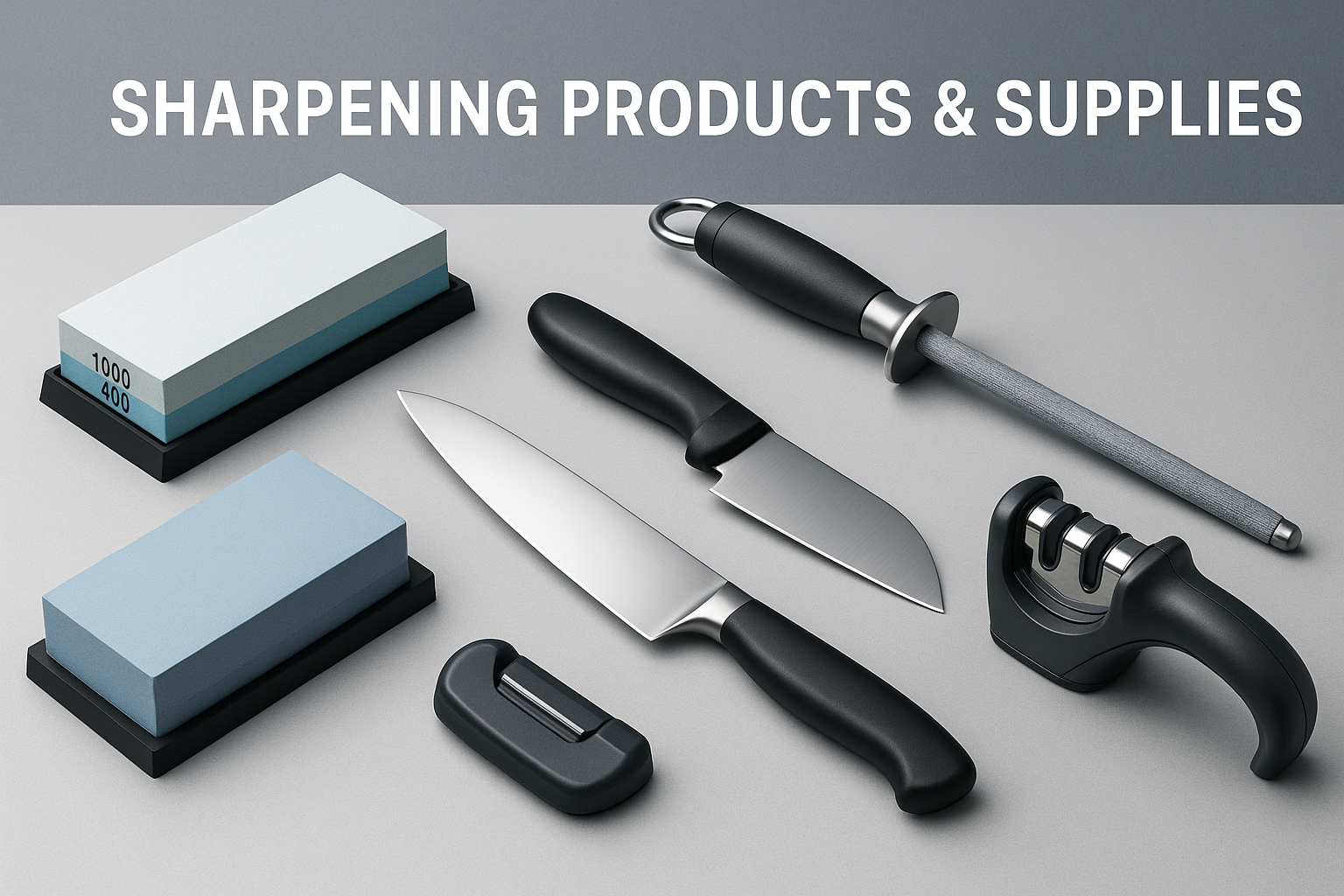 Sharpening Products Banner