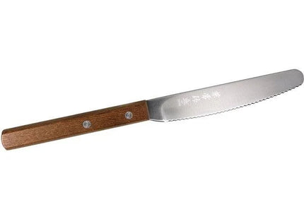 Kanetsune KC343 Kebony Maple Kitchen Spread Fixed Blade Knife With Stainless Steel Blade by Kanetsune
