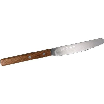 Kanetsune KC343 Kebony Maple Kitchen Spread Fixed Blade Knife With Stainless Steel Blade by Kanetsune