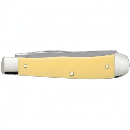 Case® | Yellow Synthetic Trapper Knife by caseknives