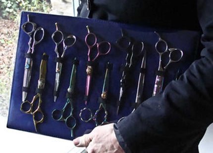 10 Scissor Salesman Display Case with Clear Flap by Scissormall