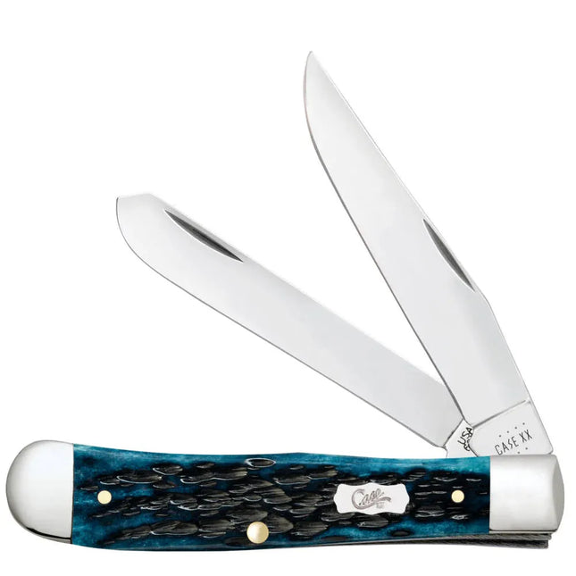 Case XX Trapper Pocket Knife (Mediterranean Blue Bone, CA51850) by Case®